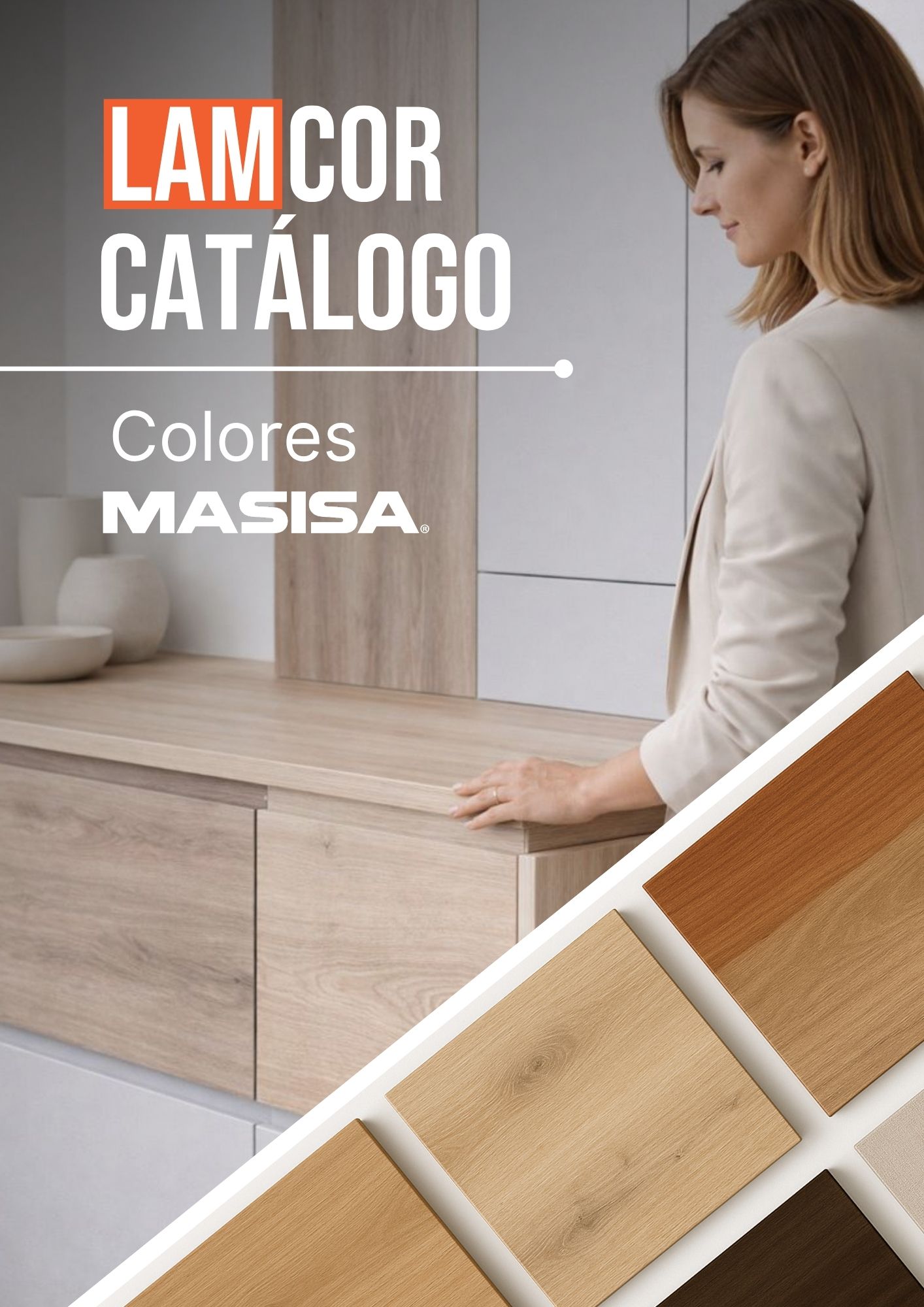 Catálogo de melaminas Masisa para mobiliario interior
